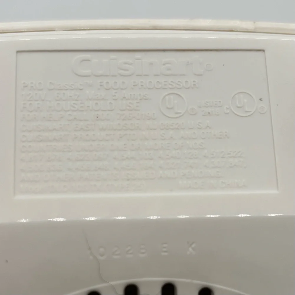 Cuisinart Pro Classic Food Processor DLC-10S TX Replacement Base Motor WORKS‎